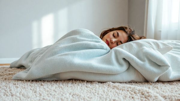 Meilleures techniques pour un sommeil réparateur avec une couverture lestée