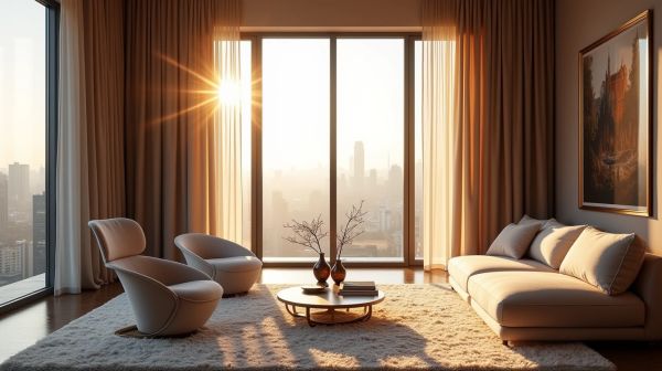 Optez pour des rideaux pour salon prestige qui allient élégance et confort