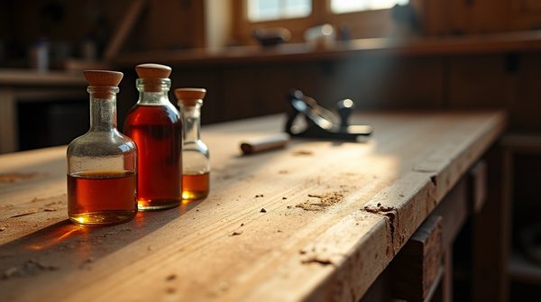 Traitement du bois : mélange huile de lin et térébenthine